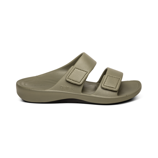 Milos Orthotic Slide - Army Green