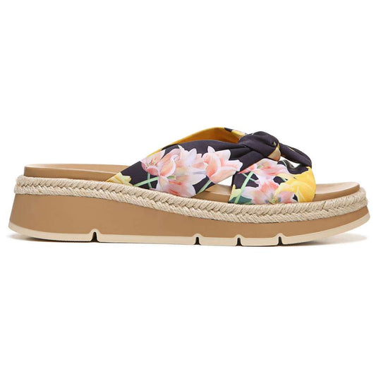 Dayana Slide Sandal - Yellow Multi