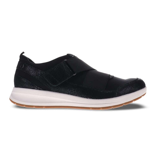 Virginia Adjustable Sneaker - Black Lizard