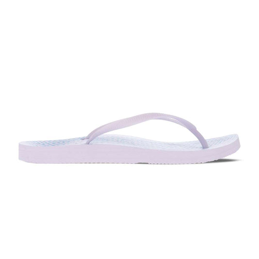 Venice Print Women's Toe Post Sandal - Blue Maze