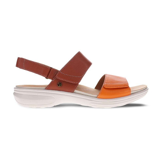 Como Adjustable Sandal - Rustic Orange