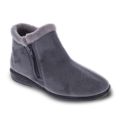 Dahlia Slipper - Grey
