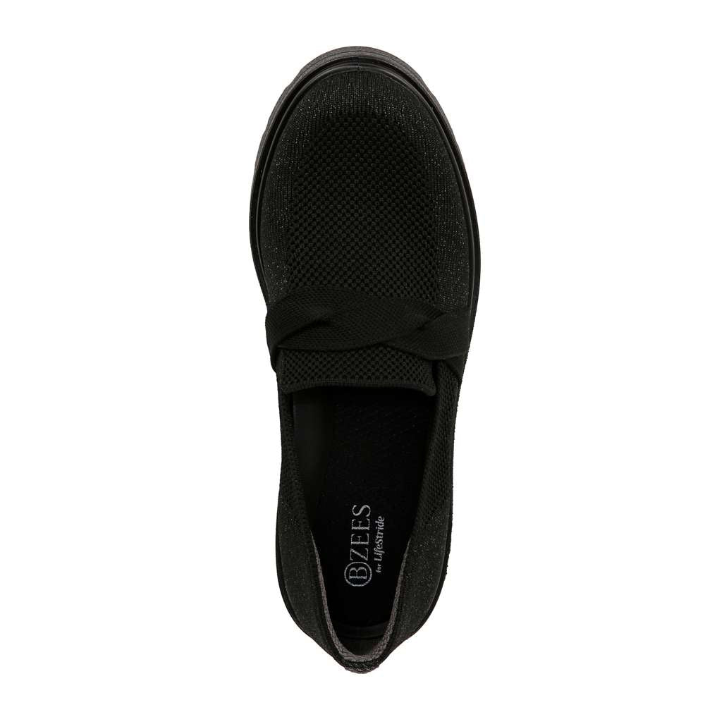 Muse Bow Loafer - Black
