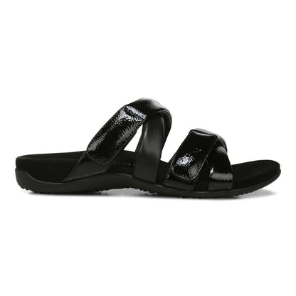 Hadlie Slide Sandal - Black