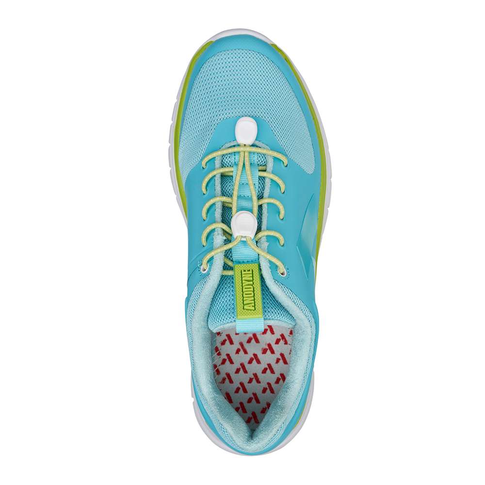 No. 23 Sport Runner - Teal/Lime