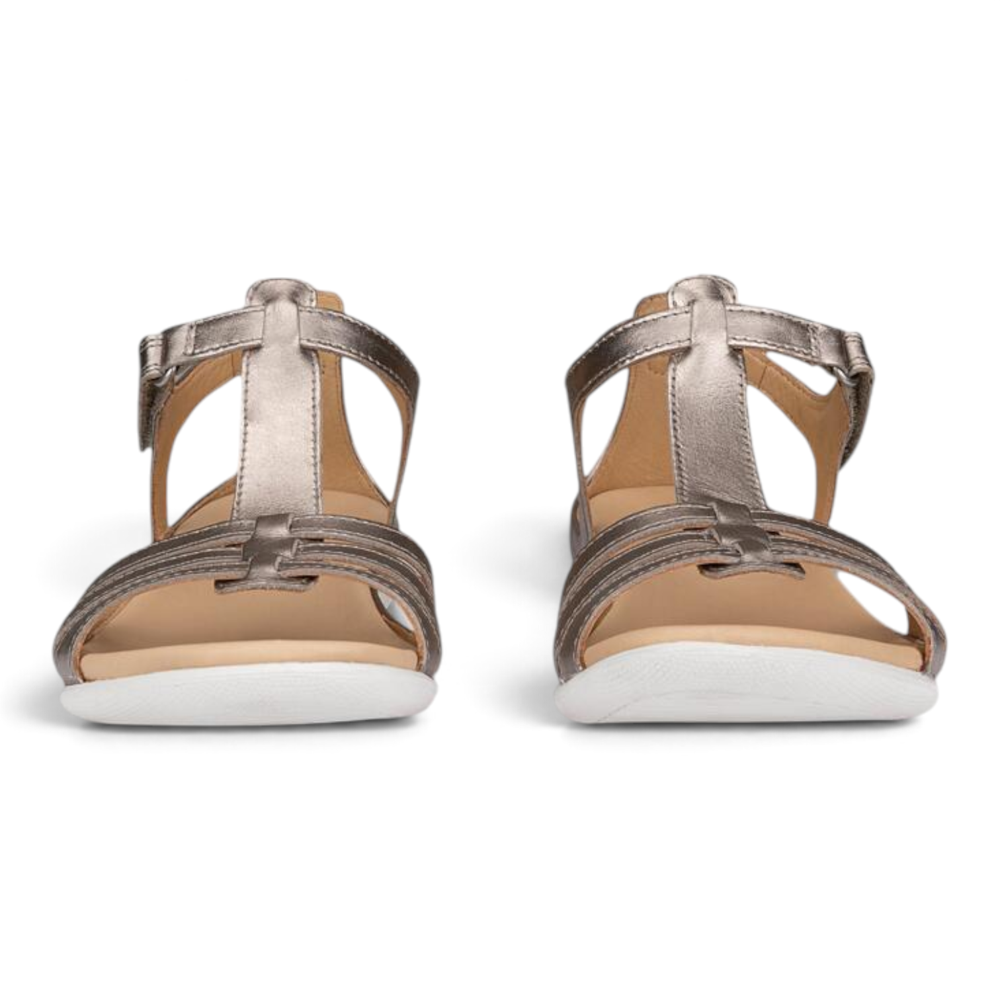 Flash T-Bar Sandal - Cashmere Metallic