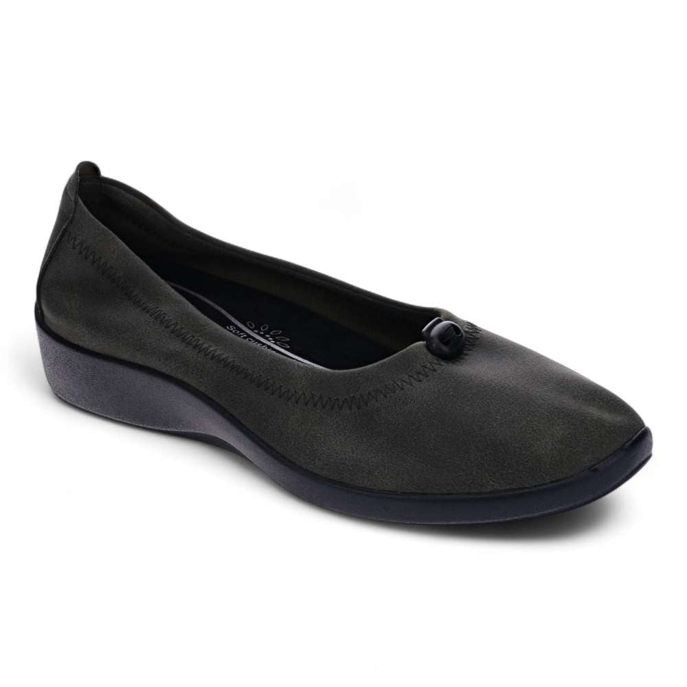 Kaylee Casual Slip-On - Olive