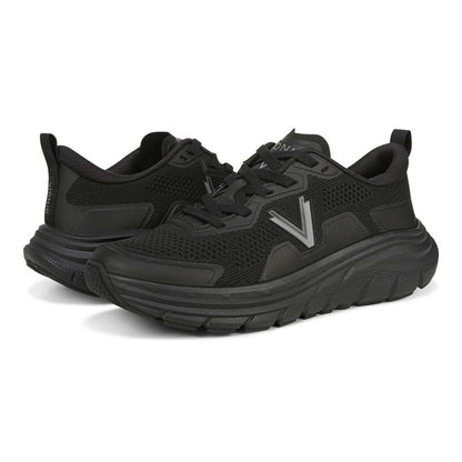 Walk Max Lace-Up Sneaker - Black